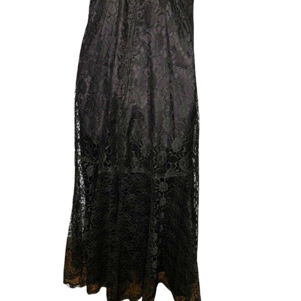 GUNNE SAX SCOTT McClintock BY Jessica McClintock Vtg 1980’s Lace Sequins Dress - Picture 10 of 10
